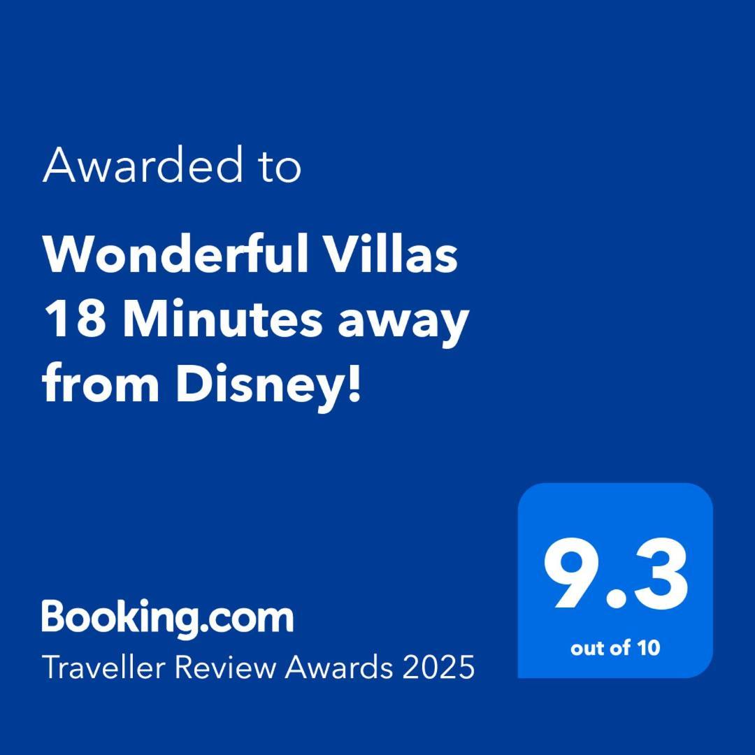 Wonderful Villas 18 Minutes Away From Disney! Kissimmee Bagian luar foto